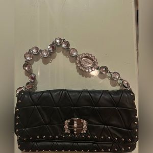 MIU MIU Black Leather purse